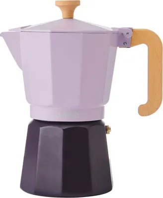 Zdjęcie produktu dla La Cafetière Ekspres Aluminium 6-Filiżanek - Fioletowy Dwutonowy