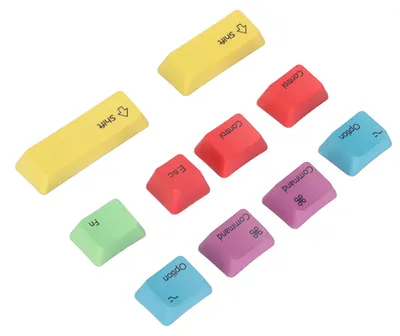 Image de Capuchons de touches en PBT aux couleurs vives, fabriqués par sublimation thermique