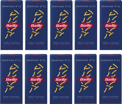 Produktbild von 10x Pasta Barilla Gramigna Nr. 52 italienisch Nudeln 500 g pack