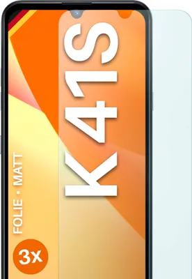 Produktbild von moex® 3x Schutzfolie kompatibel mit LG K41S - Displayschutzfolie Anti Reflex Folie, Matt