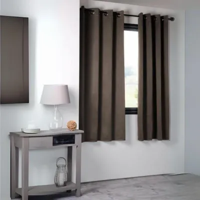 Zdjęcie produktu dla STOF | Zasłony - NOTTE - 135x250 cm - Taupe - Blackout - efektowne i eleganckie
