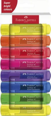 Obrázok produktu pre FABER-CASTELL Textmarker TL 46 SF 8er Kartonetui