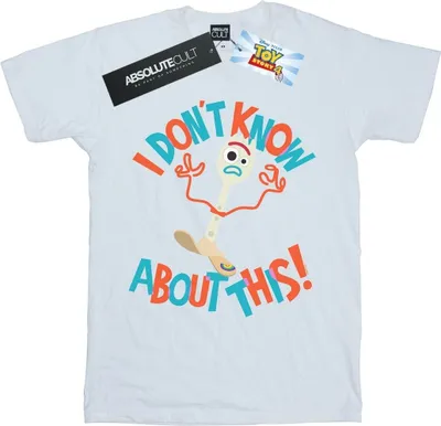 Produktbild von Disney - "Toy Story 4 I Dont Know About This" T-Shirt für Herren BI48514 (3XL) (Weiß)