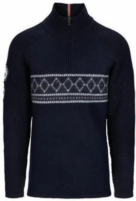 Produktbild von AMUNDSEN Boiled Herren Ski Sweater aus Wolle blau L
