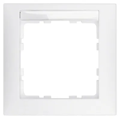 Produktbild von Berker 10119919 - Weiß - Thermoplast - Schraubenlos - Berker - Matte - 10 Stück(e)