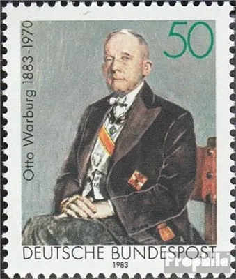 Produktbild von Briefmarken BRD (BR.Deutschland) 1983 Mi 1184 (kompl.Ausgabe) postfrisch 100.Geburtstag von Warburg