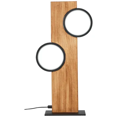 Produktbild von BRILLIANT Tischleuchte 40cm Cheesy braun IP20 12 Watt LED integriert
