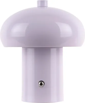 Produktbild von Leitmotiv - Tischleuchte Retro Seta Led - Violett - 12.5x12.5x15cm Tischlampe - Nachttischlampe, Wohnzimmer, Schlafzimmer