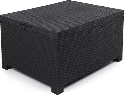 Produktbild von ONDIS24 Tisch Olimpia anthrazit mit Staufach 168 Liter