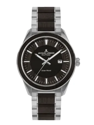Produktbild von Jacques Lemans Eco Power 1-2116G Herrenarmbanduhr