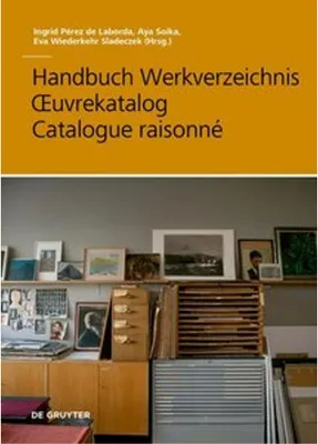 Zdjęcie produktu dla Handbuch Werkverzeichnis - OEuvrekatalog - Catalogue raisonné