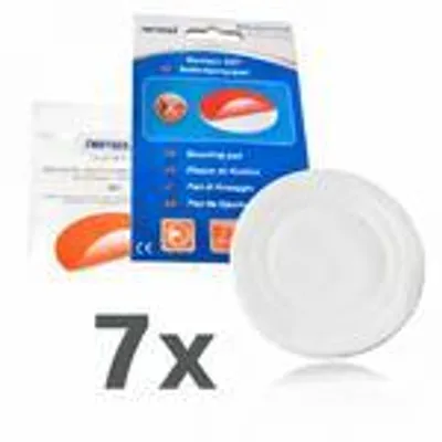 Immagine prodotto di NEMAXX® Pad Fissaggio Rilevatore Fumo Ø80 mm – Adesivo 3M High-Tack, Autoadesivo – Montaggio Senza Foratura – Per Fumo, CO e Termici – 7 Pezzi