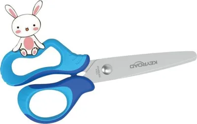 Obrázek produktu pro Keyroad Dětské nůžky Soft 12,5 cm - modré