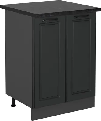 Produktbild von Küchenunterschrank Vicco R-Line Anthrazit Landhaus 60 cm , AP Anthrazit, Model 54191
