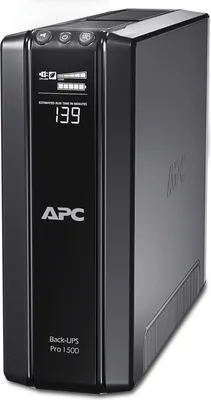 Produktbild von APC Back UPS PRO - BR1500GI - USV 1500VA Leistung (Stromparfunktion, IEC - Kaltgeräte Ausgänge, Multifunktionsdisplay, inkl. 150.000 Euro Geräteschutzversicherung)