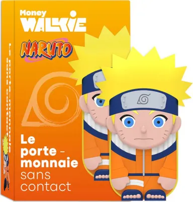 Zdjęcie produktu dla MONEY WALKIE, portfel zbliżeniowy model Naruto, wielokolorowy