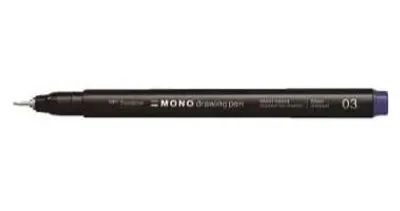 Immagine prodotto di Tombow WSEFL15-03 Tombow MONOdrawing Fineliner blau 0,35 mm, 1 St.