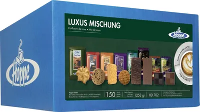 Produktbild von Hoppe Gebäck Luxus Mischung HD702 150 St./Pack.