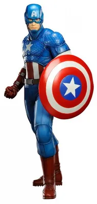 Imagen del producto de Estatua ArtFX de Capitán América, línea Avengers