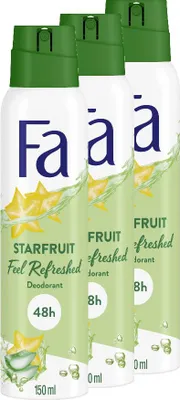 Produktbild von FA Deospray Starfruit 150ml, 3x 150ml