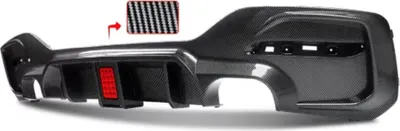 Immagine prodotto di Spoiler posteriore - Per BMW Serie 1 F20/F21 M135i/M140i (2015-2018) - Con luce freno - Nero lucido - Accessori auto