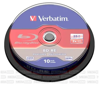 Produktbild von VERBATIM 43694 BD-RE Single 2X 25GB Rohling