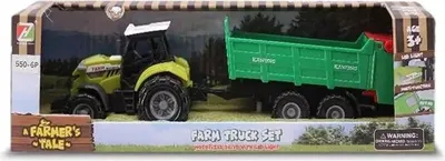 Produktbild von Mini-Bauerntraktor mit Anhänger