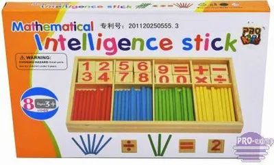 Obrázok produktu pre Učíme sa počítať na drevených paličkách