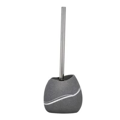 Image de RIDDER Brosse à WC avec support Little Rock Gris