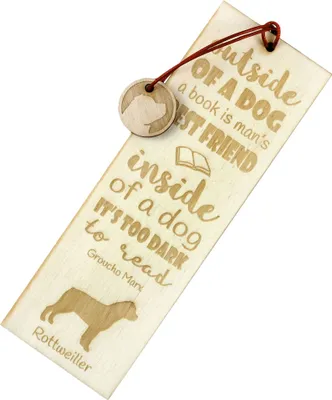 Zdjęcie produktu dla Art-Dog Zakładka do książki – Rottweiler