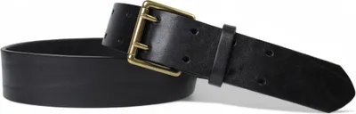Produktbild von FRONHOFER Doppeldorngürtel 4 cm, Vollrindleder, massiv Messingschnalle
