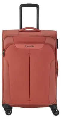 Produktbild von Travelite Trolley CROATIA Weichgepäckkoffer - Größe: M - Farbe: Koralle