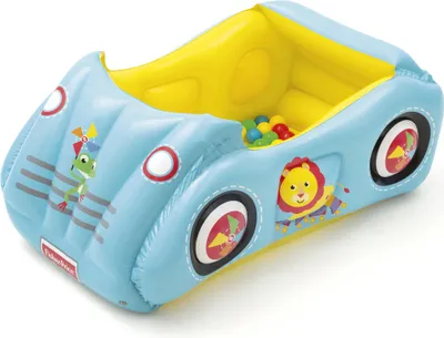 Image de Bestway® Fisher-Price® Piscine à balles Voiture de course 119 x 79 x 51 cm