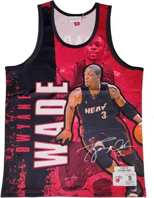 Produktbild von Trikot Mitchell & Ness TNMK5010-MHEYYDWABLCK für Herren