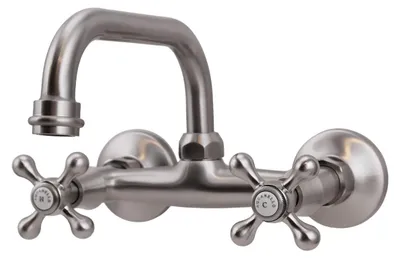 Produktbild von Küchenarmatur Wandmontage Edelstahl Heritage Ascot NB-4110-HA Aquanello