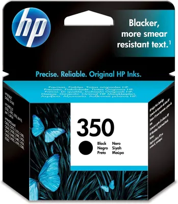 Immagine prodotto di HP 350 - 4,5 ml - Schwarz - Originale - Tintenpatrone