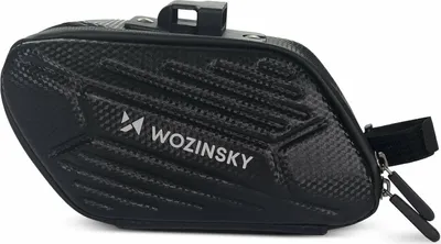 Zdjęcie produktu dla Wozinsky WBB27BK, Tylne, Torba rowerowa, Czarny, 1,5 l, 180 mm, 112 mm