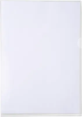Image de Exacompta Etui carton de 50 pochettes coin PVC Premium 18/100e A4 5950E