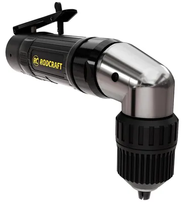 Produktbild von Rodcraft Druckluft-Bohrmaschine RC4660, Drehzahl 1400 U/min, 300 W, bis 10 mm, 90° gewinkelter Bohrkopf