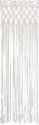 Produktbild von Vorhang - Türvorhang & Raumteiler - Fenstervorhang - Türdekoration - Polyester-Baumwollmischung - Weiß
