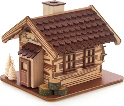 Produktbild von Räucherhaus Reifendreherei"" HxBxT 11,5x10x13cm NEU