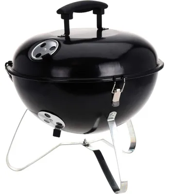 Produktbild von BBQ Runder schwarzer Tischgrill