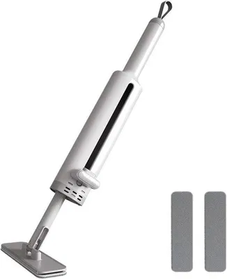 Obrázek produktu pro Mini mop s funkcí samonasávání, otočný mokrý a suchý úklid - čištění podlah kuchyně koupelna
