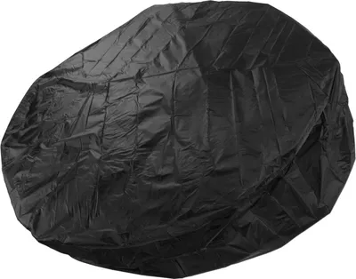 Obrázek produktu pro Venkovní nábytek Prachové kryty Kulatý kryt vany 190 Stříbrný polyesterový taftový vodotěsný kryt 215x70cm černý