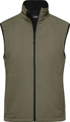Zdjęcie produktu dla Modna oliwkowa kamizelka softshell, rozmiar XXL
