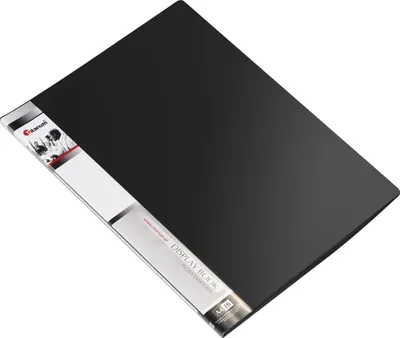 Zdjęcie produktu dla Teczka ofertowa A4 czarna 10 kieszeni Titanum