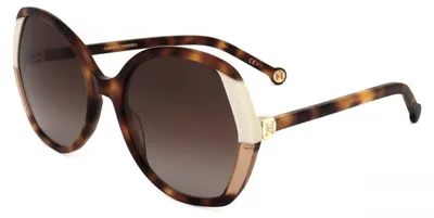 Produktbild von Carolina Herrera CH 0051/S Havana ivory 58/20/145 Damen Sonnenbrillen