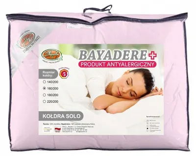 Produktbild von Zbyszko I BAYADERE+ SOLO Antiallergische Ganzjahresdecke