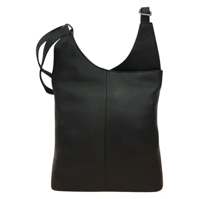 Produktbild von Cinino Ledertasche Umhängetasche Crossbody Bag C1161 Schwarz
