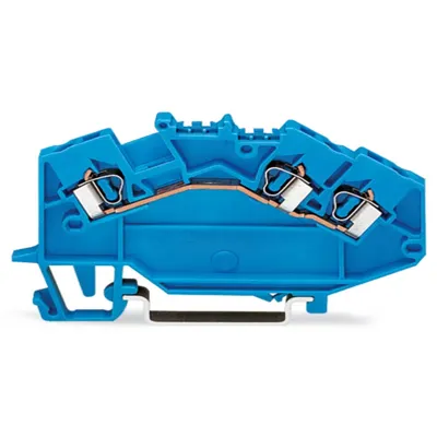 Immagine prodotto di Morsetto passante 0,08-2,5qmm blu - Morsetto di alimentazione 5mm 24A 780-651